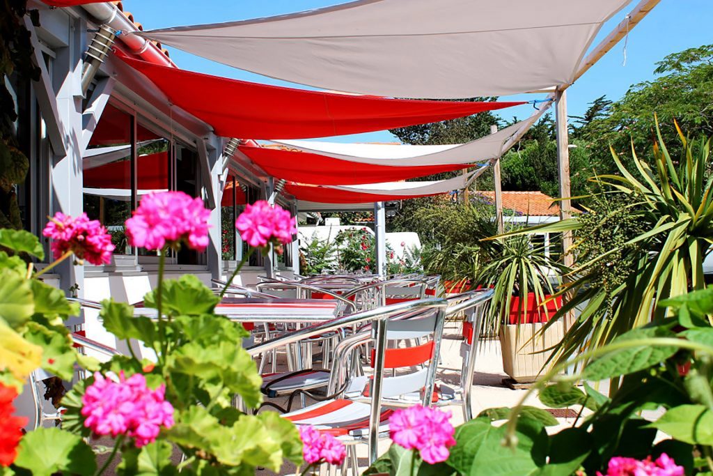 Terrasse Restaurant L'Hermitage Oléron